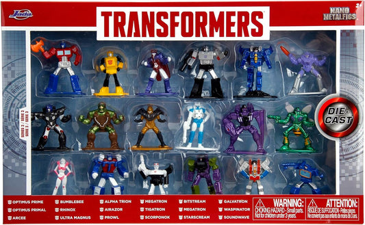 [PREORDER] JADA Nano Transformers 18 Pack-Series 3