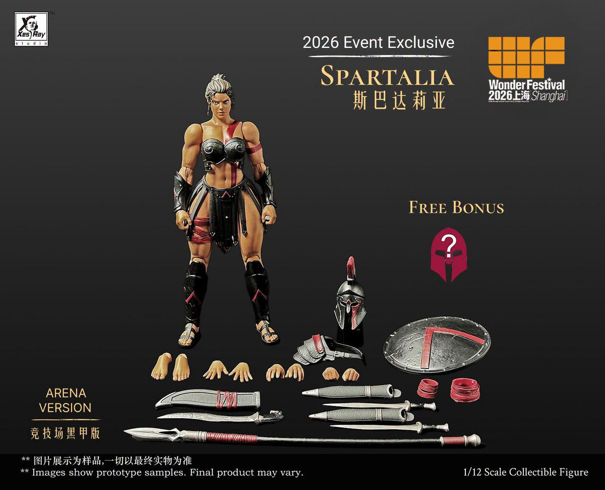 [PREORDER 102226] 1/12 WF26 Exclusive: Spartalia Arena - Black Armor Version