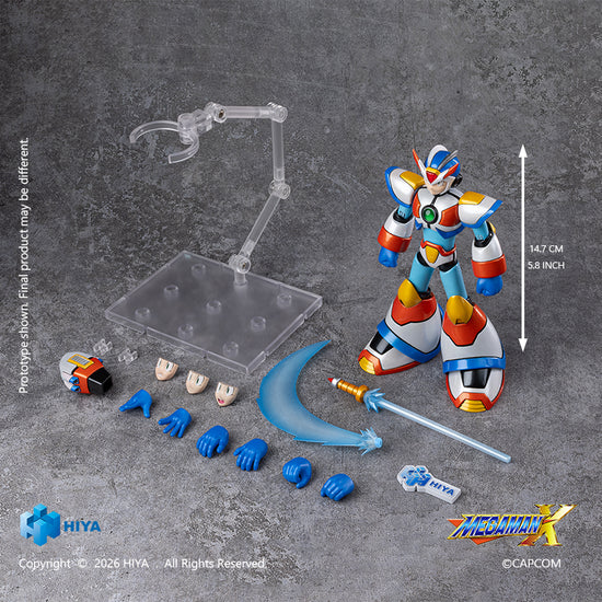 [PREORDER 081726] HIYA Toys 14.7cm Mega Man X Series X Third Armor Action Figure