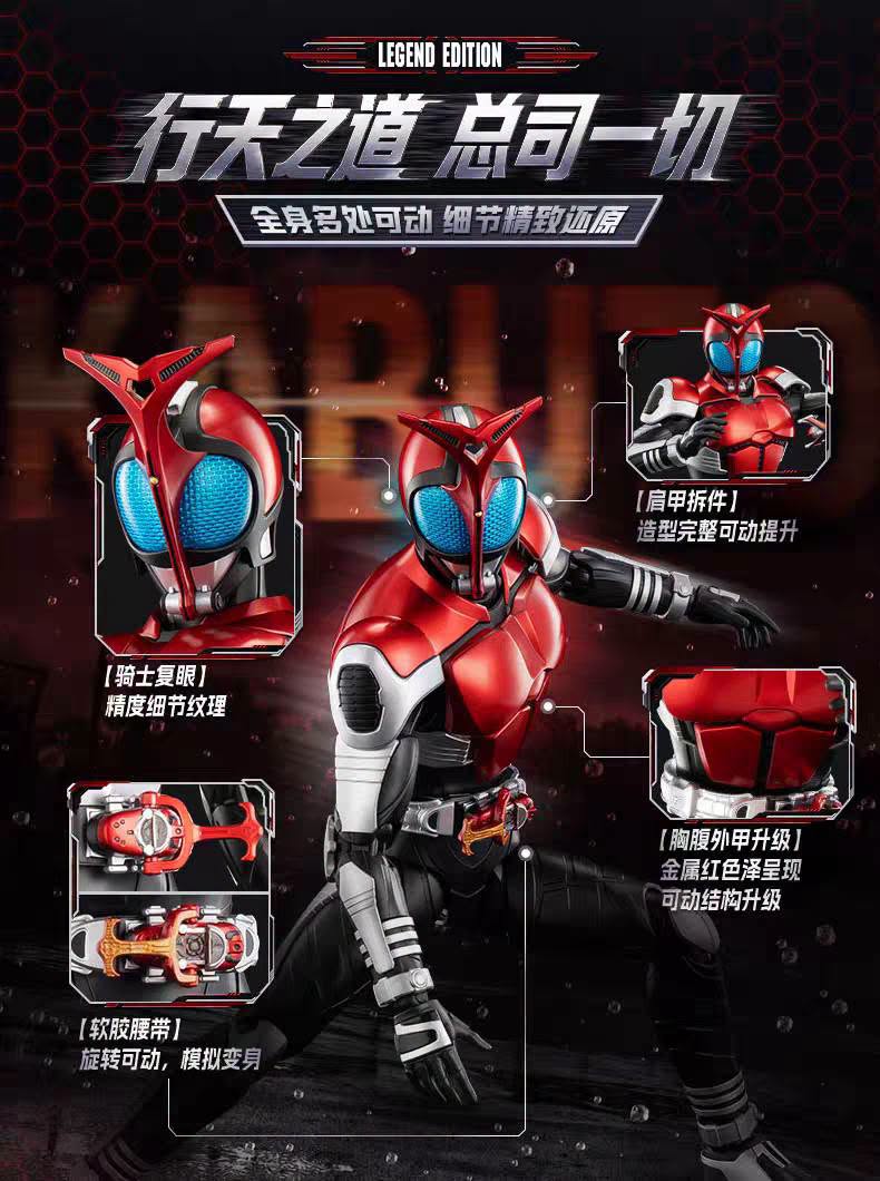[PREORDER 092726]  Blokees LEGEND Series Kamen Rider Kabuto Rider Form Model Kit