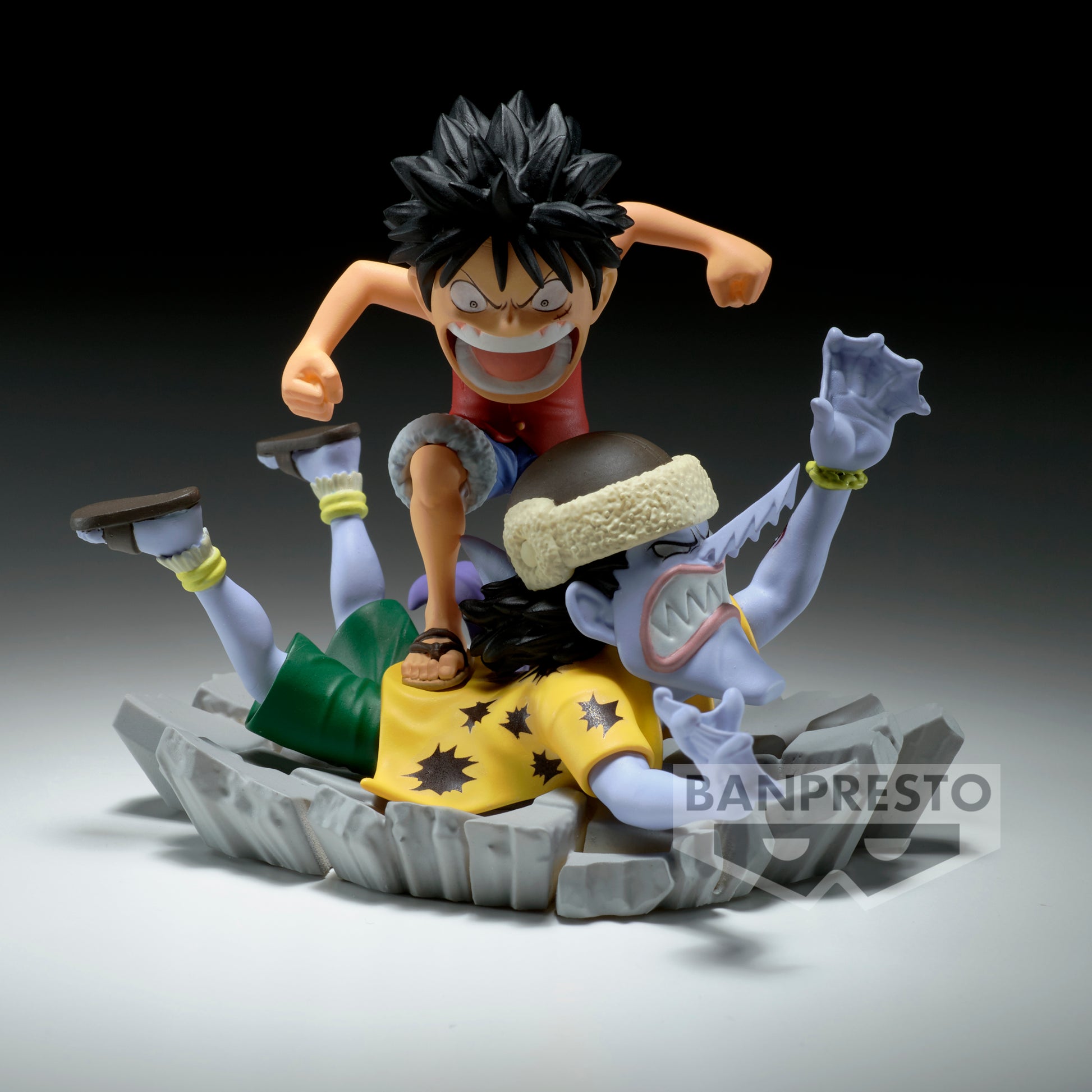 ONE PIECE WORLD COLLECTABLE FIGURE LOG STORIES-MONKEY.D.LUFFY & NAMI-, ONE  PIECE