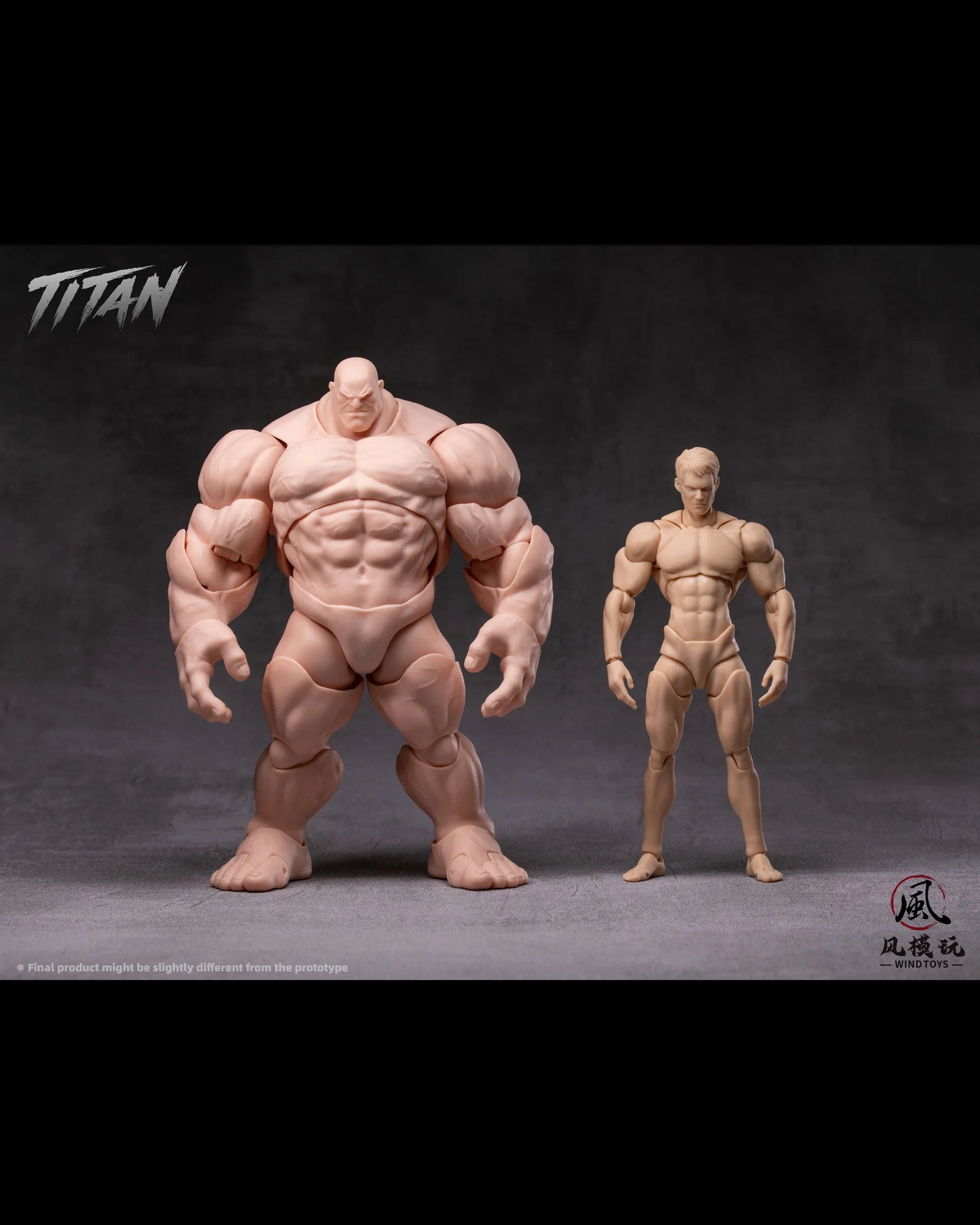 [PREORDER 082026] 1/12 Titan Action Figure Light Skin
