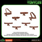 [PREORDER] MEZCO Teenage Mutant Ninja Turtles 5 Points Plus Boxed Set