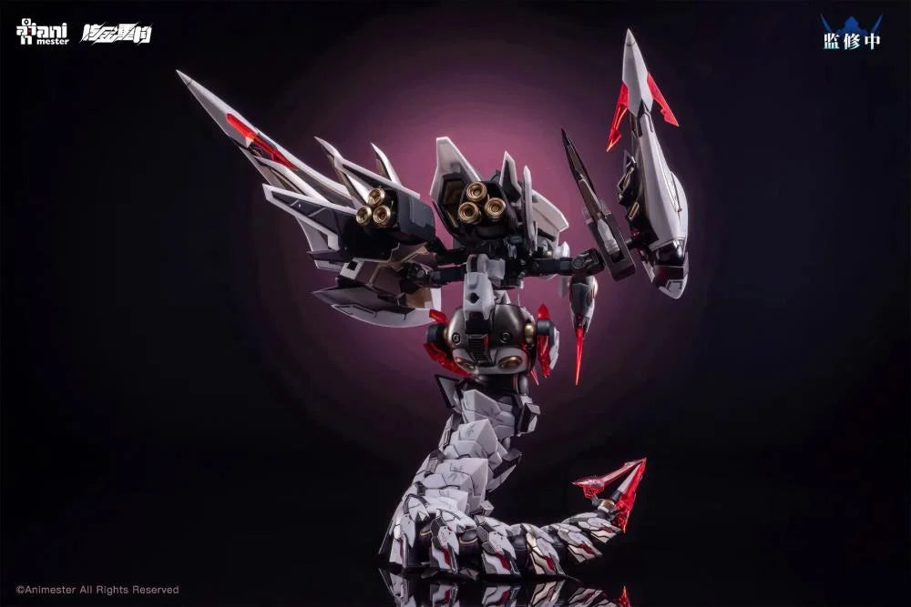 [PREORDER] Nuclear Gold Reconstruction 1/12 Polaris Star White Articulated Plastic Model Kit 6976881810486