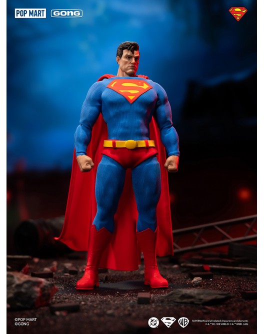 [PREORDER 012026] POPMART GONG-015 17.5cm Superman Silent Batman