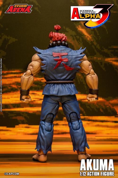 [PREORDER 032126] STORM ARENA 1/12 Street Fighter ZERO 3 GOUKI Akuma SFSA07R