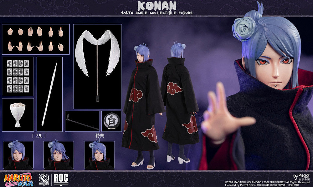 [PREORDER 060426] ROCKETTOYS ROC-023 1/6 Naruto Shippuden Konan