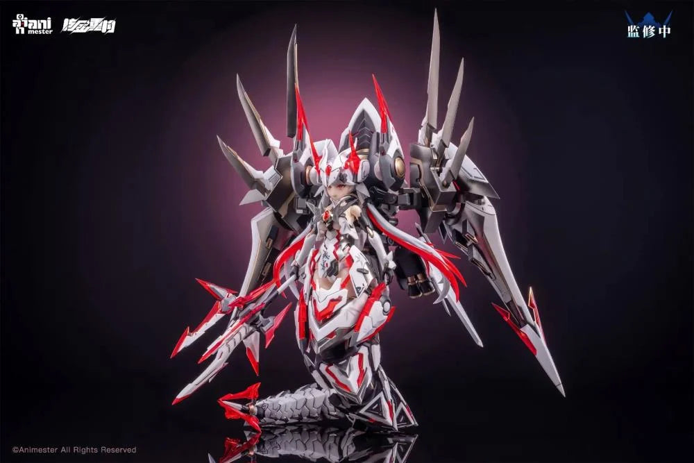 [PREORDER] Nuclear Gold Reconstruction 1/12 Polaris Star White Articulated Plastic Model Kit 6976881810486