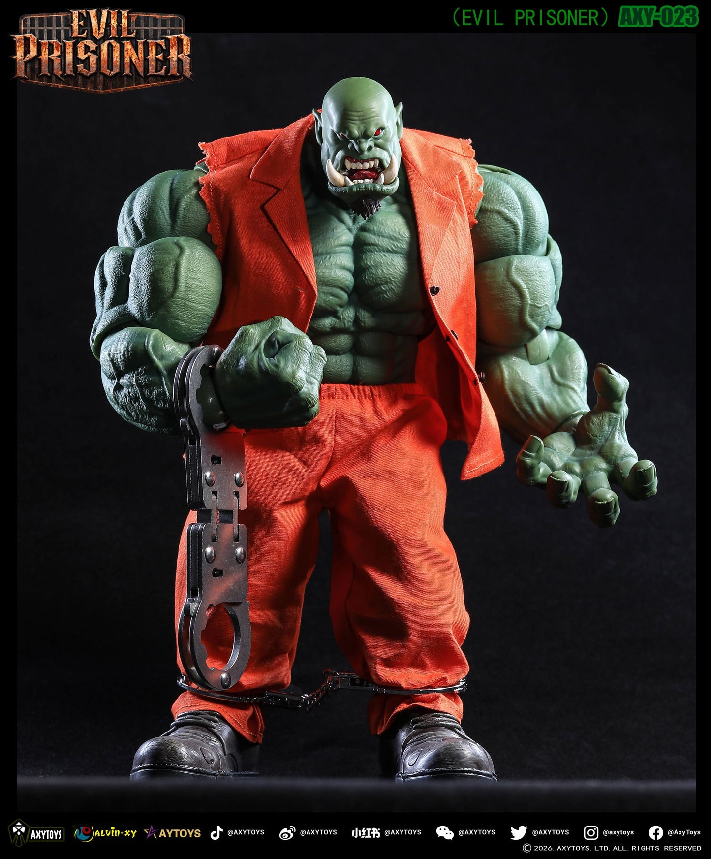 [PREORDER 072026] AXYTOYS AXY-023 Evil Prisoner Green Ver.