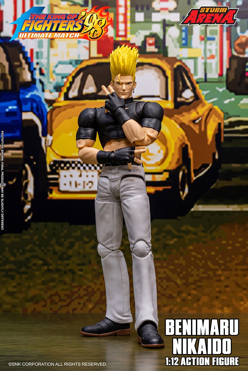 [PREORDER] STORM ARENA 1/12 KOF King of Fighters '98 Benimaru Nikaido KFSA01
