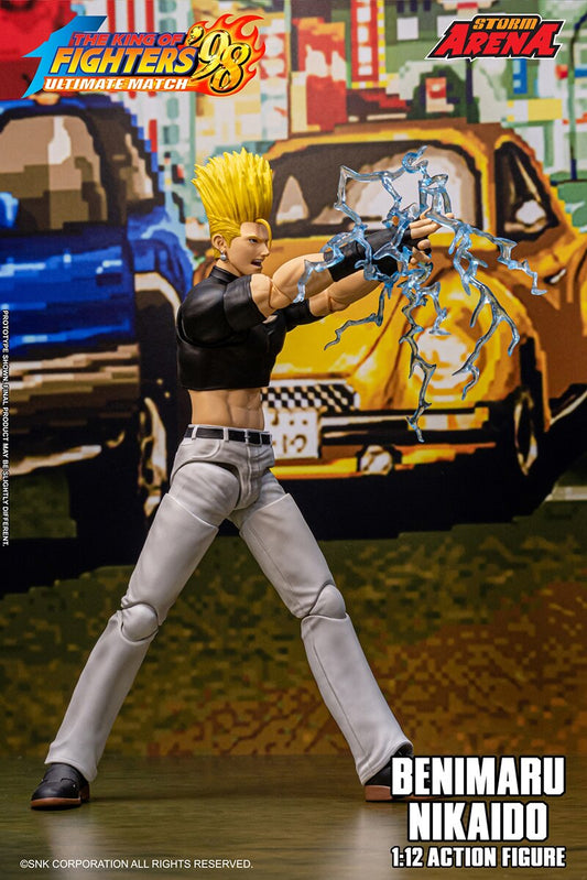 [PREORDER] STORM ARENA 1/12 KOF King of Fighters '98 Benimaru Nikaido KFSA01