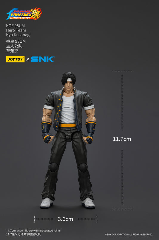 [PREORDER] JOYTOY 1/18 KOF '98UM Hero Team Kyo Kusanagi JT01420