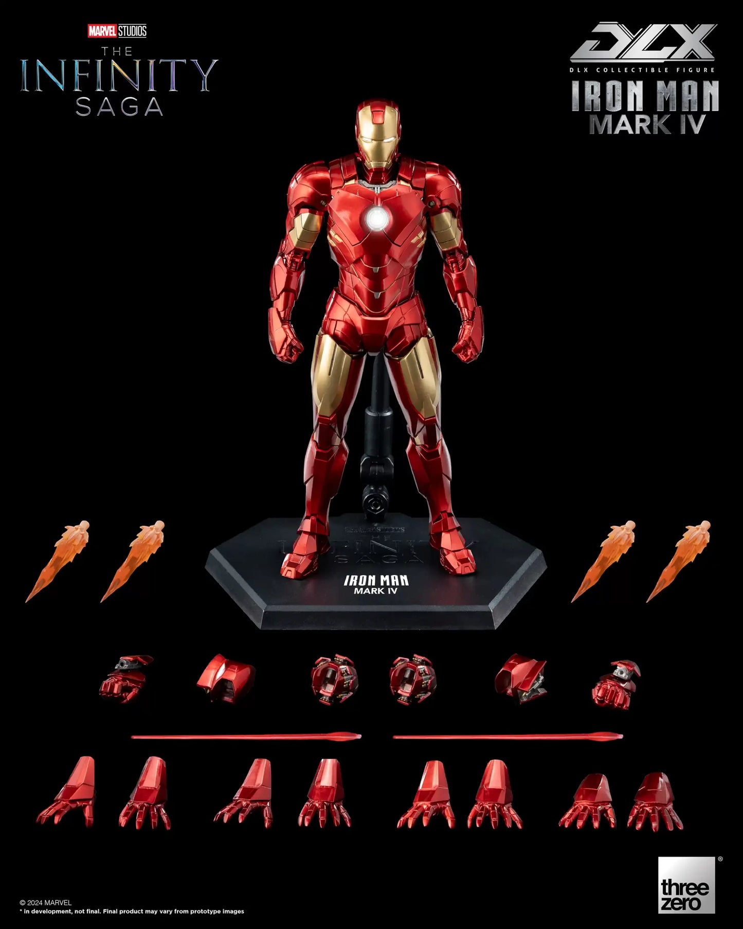 [PREORDER] [Threezero] 3Z0501 Info: Marvel Studios: The Infinity Saga - DLX Iron Man Mark 4