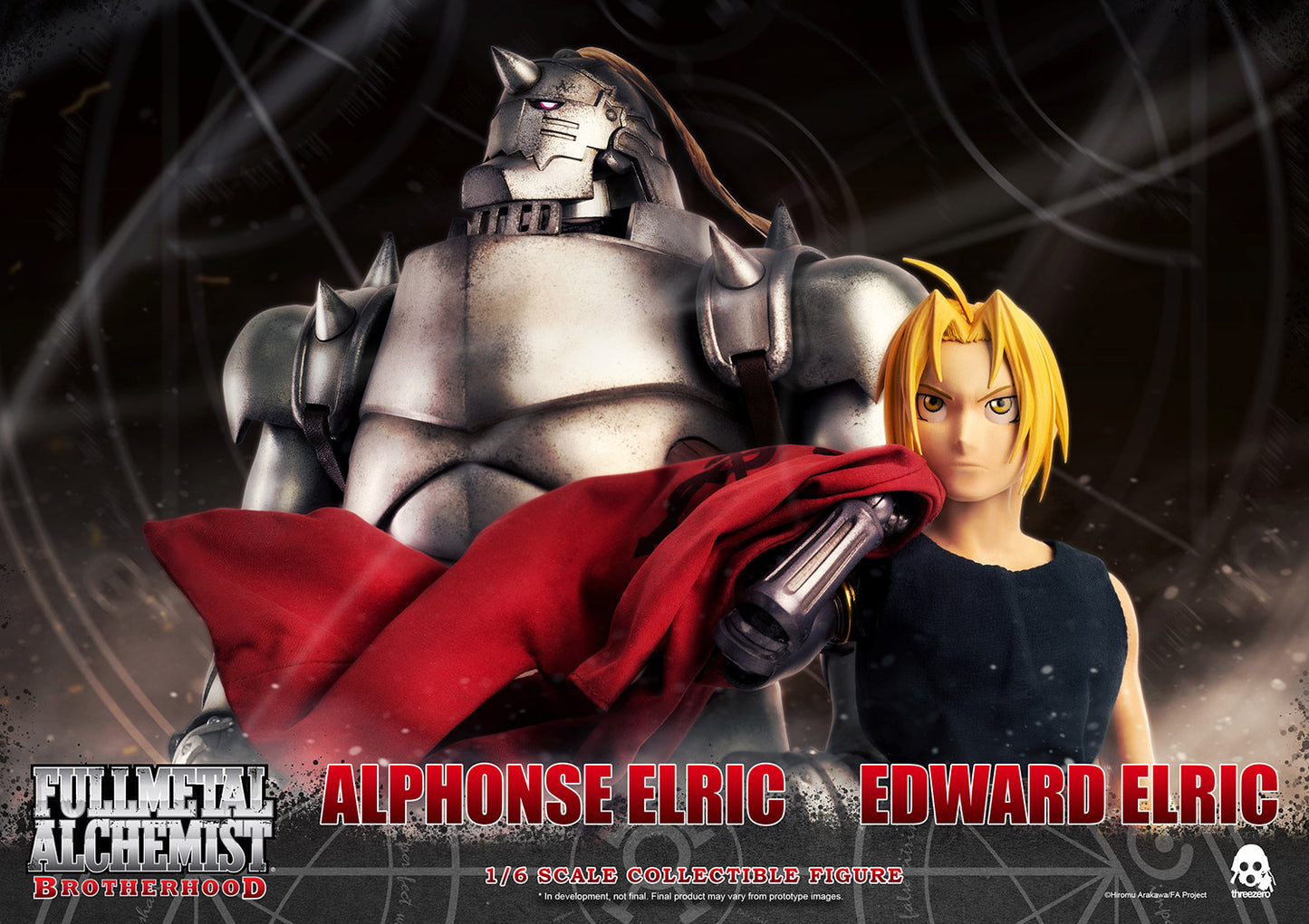 [PREORDER] Fullmetal Alchemist: Brotherhood - FigZero 1/6 Edward Elric + Alphonse Elric Twin-Pack