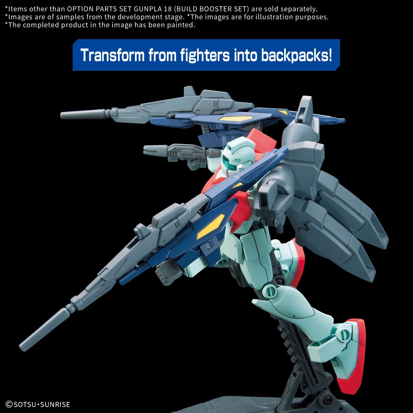 [PREORDER] OPTION PARTS SET GUNPLA 18 （BUILD BOOSTER SET）