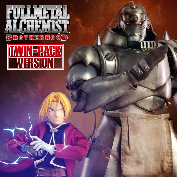 [PREORDER] Fullmetal Alchemist: Brotherhood - FigZero 1/6 Edward Elric + Alphonse Elric Twin-Pack