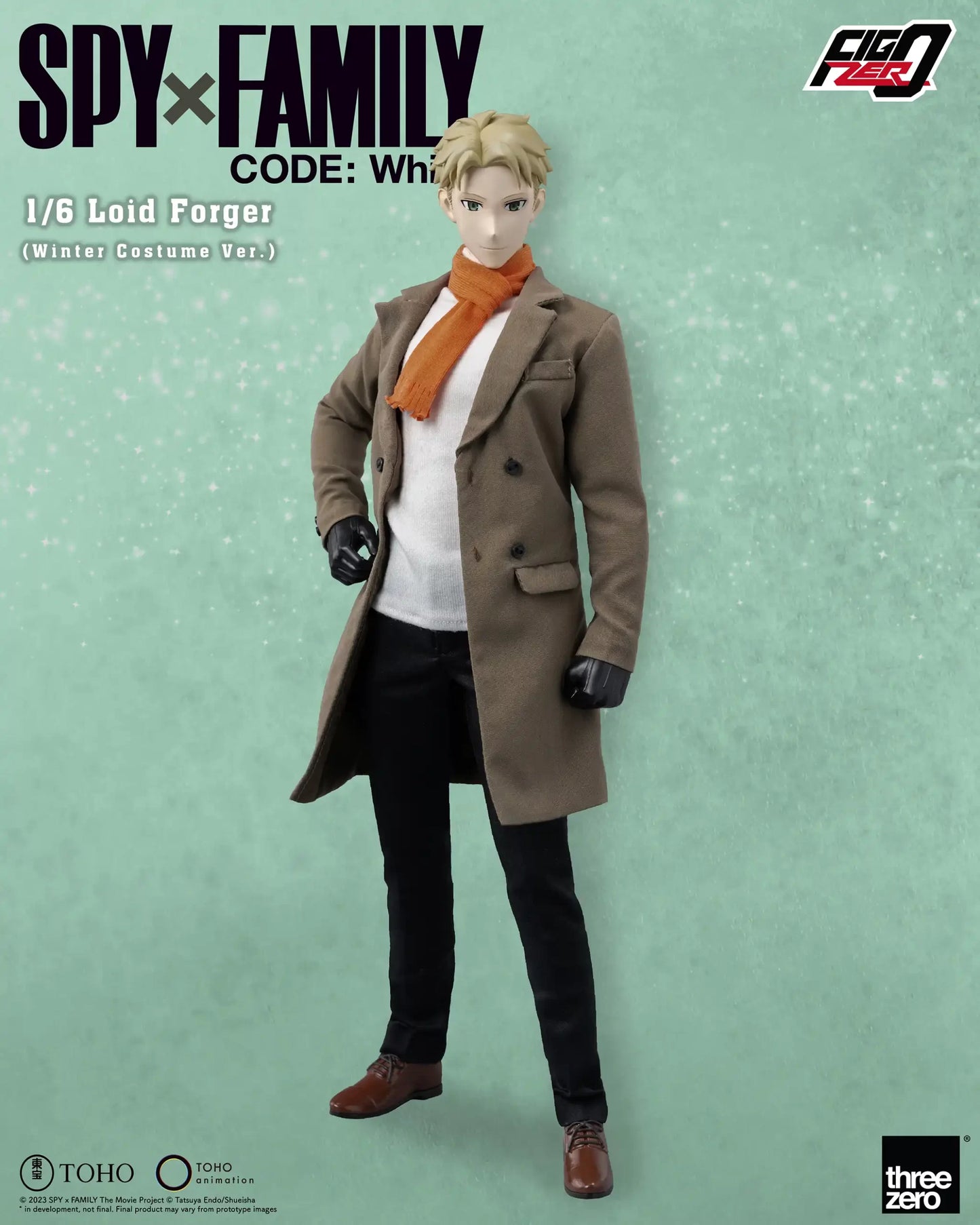 [PREORDER] [Threezero] 3Z0782 Info: SPY×FAMILY CODE: White - FigZero 1/6 Loid Forger (Winter Costume Ver.)