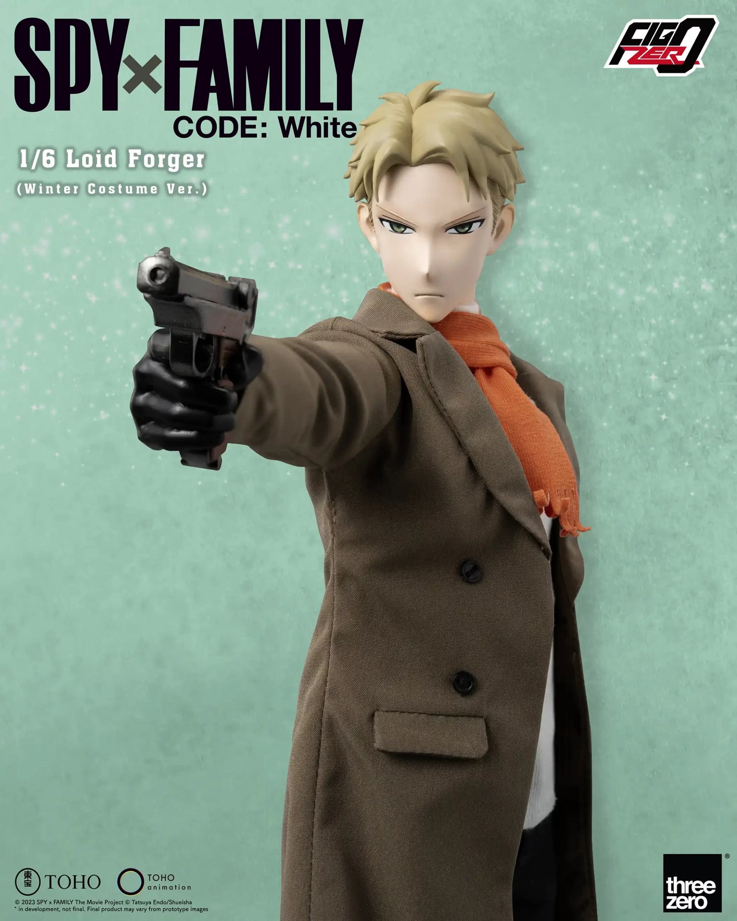 [PREORDER] [Threezero] 3Z0782 Info: SPY×FAMILY CODE: White - FigZero 1/6 Loid Forger (Winter Costume Ver.)