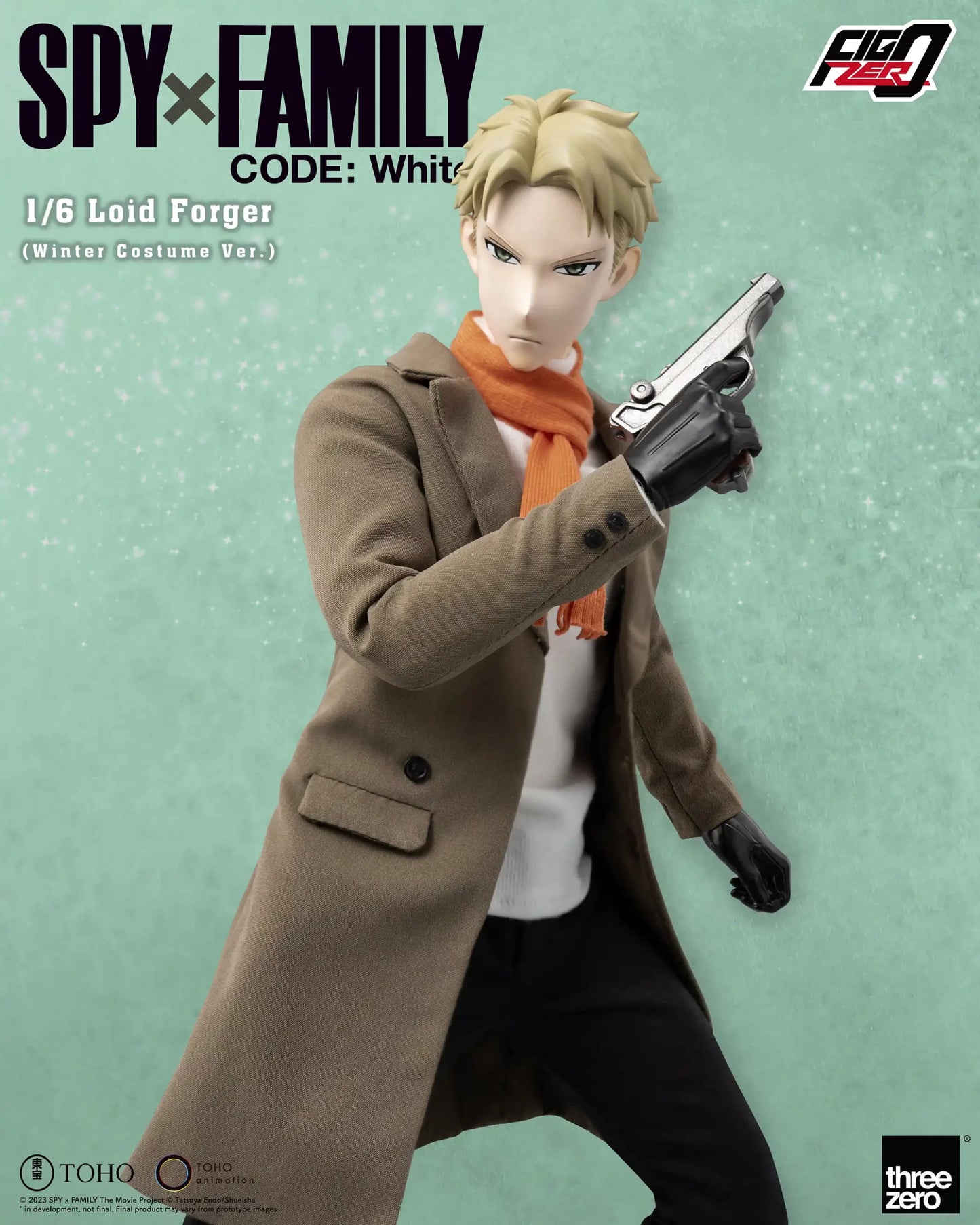 [PREORDER] [Threezero] 3Z0782 Info: SPY×FAMILY CODE: White - FigZero 1/6 Loid Forger (Winter Costume Ver.)