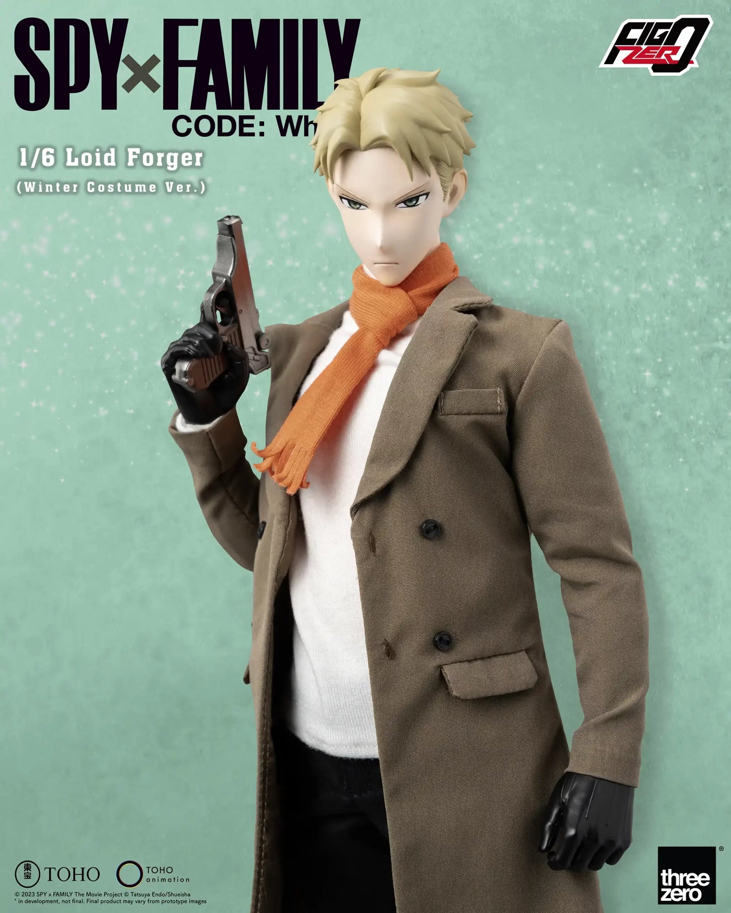 [PREORDER] [Threezero] 3Z0782 Info: SPY×FAMILY CODE: White - FigZero 1/6 Loid Forger (Winter Costume Ver.)