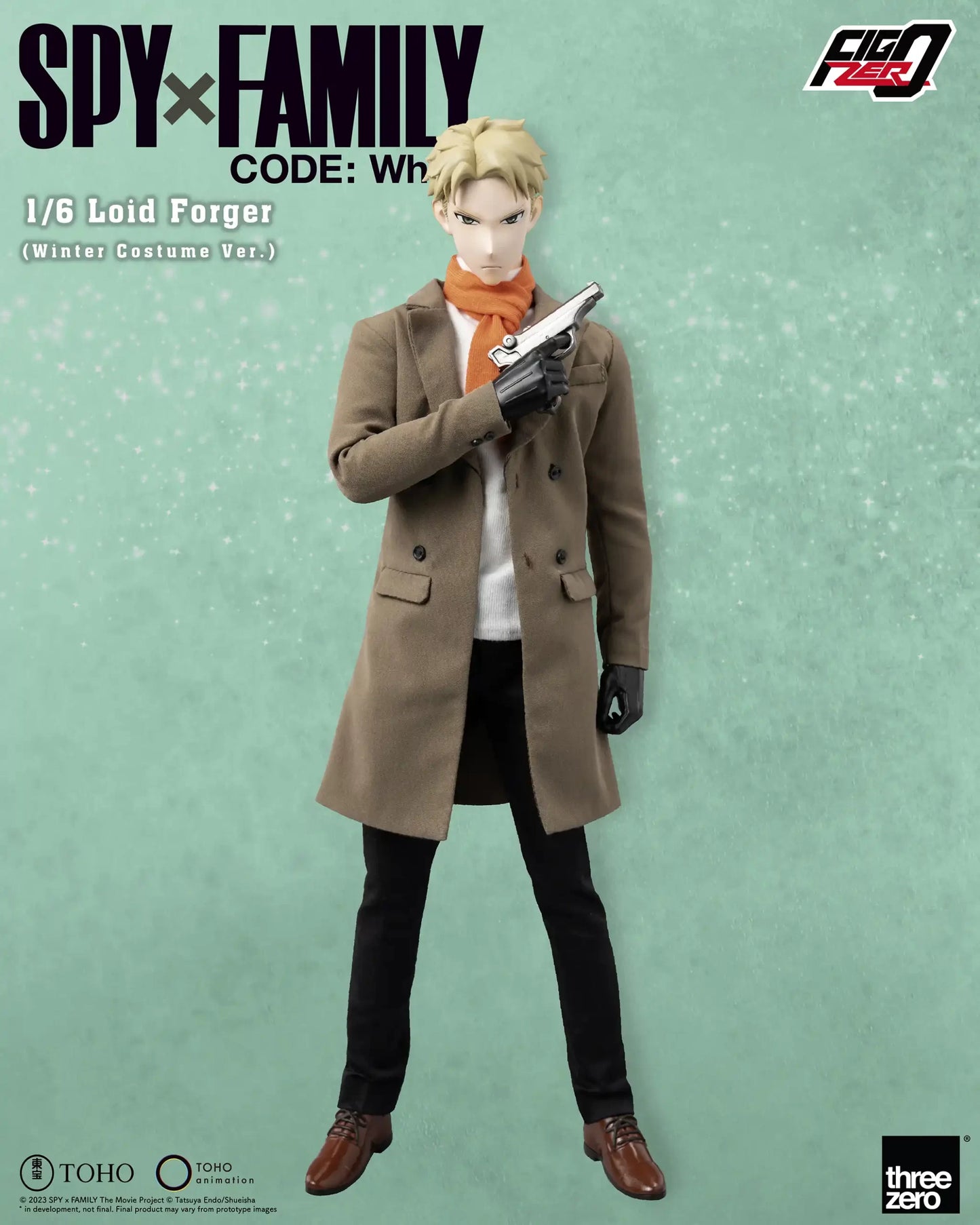 [PREORDER] [Threezero] 3Z0782 Info: SPY×FAMILY CODE: White - FigZero 1/6 Loid Forger (Winter Costume Ver.)