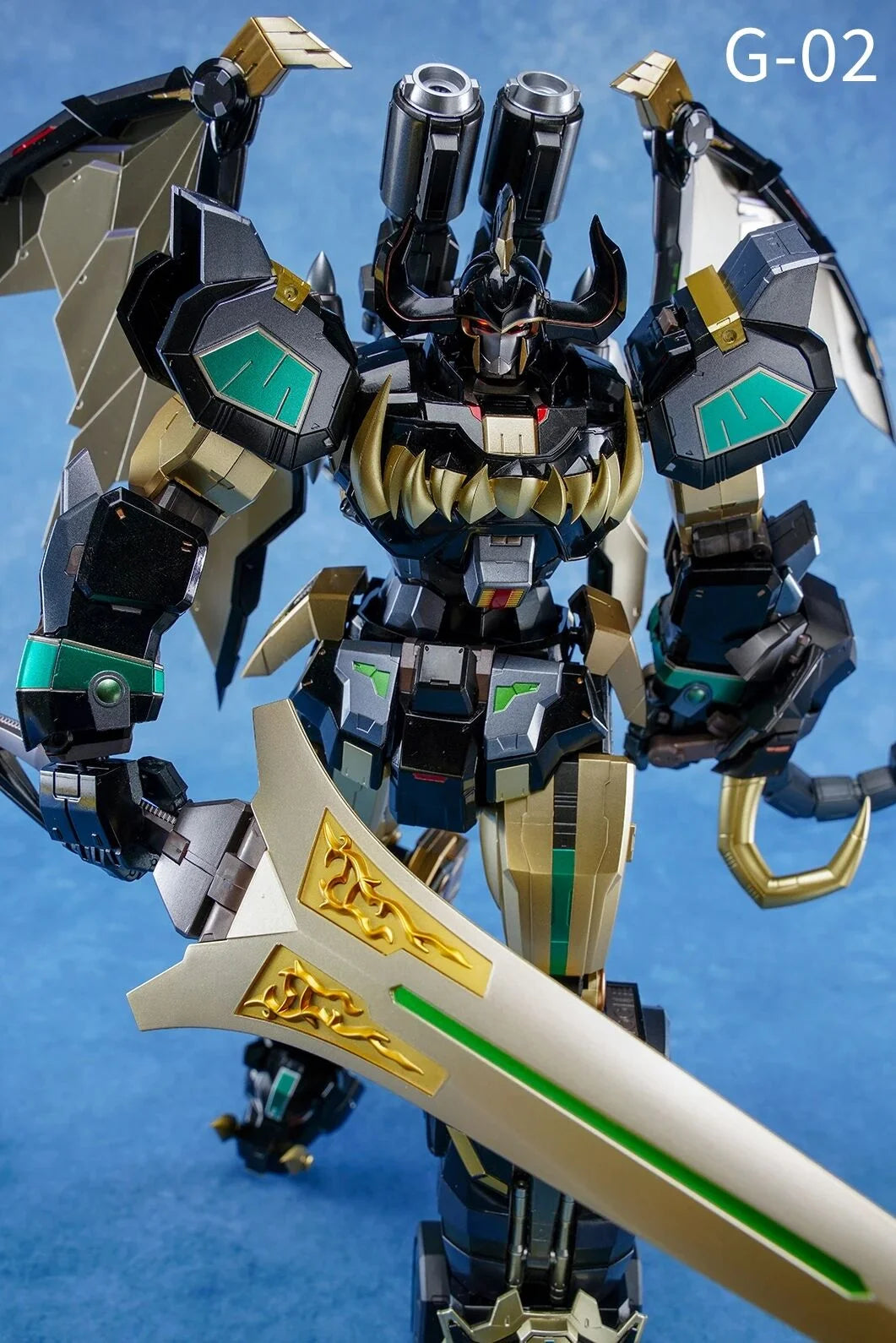 [ONHAND] 2026 REISSUE Beasts King Model G-02 Dino Megazord Black Edition