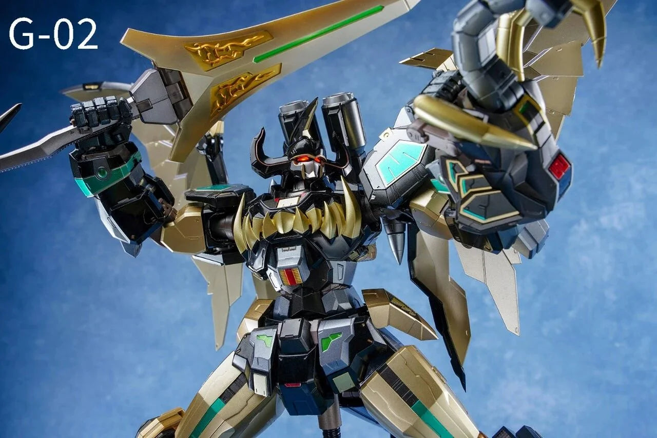 [ONHAND] 2026 REISSUE Beasts King Model G-02 Dino Megazord Black Edition