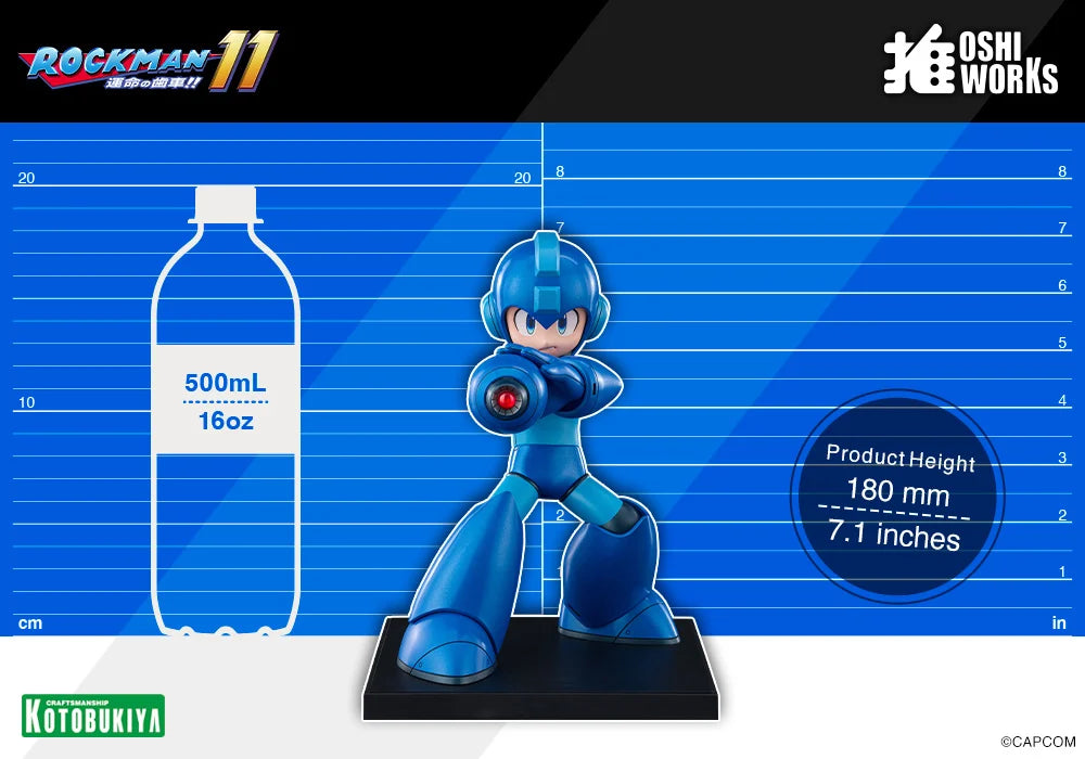 [PREORDER] Kotobukiya MEGA MAN OSHI WORKS