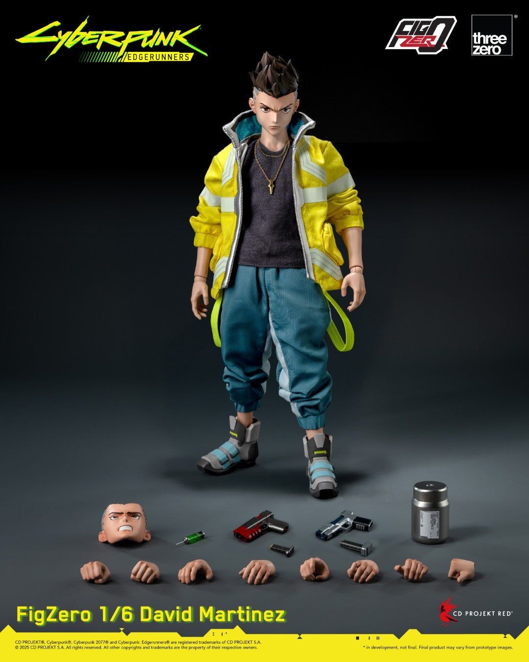 [PREORDER] Threezero Cyberpunk: Edgerunners - FigZero 1/6 David Martinez