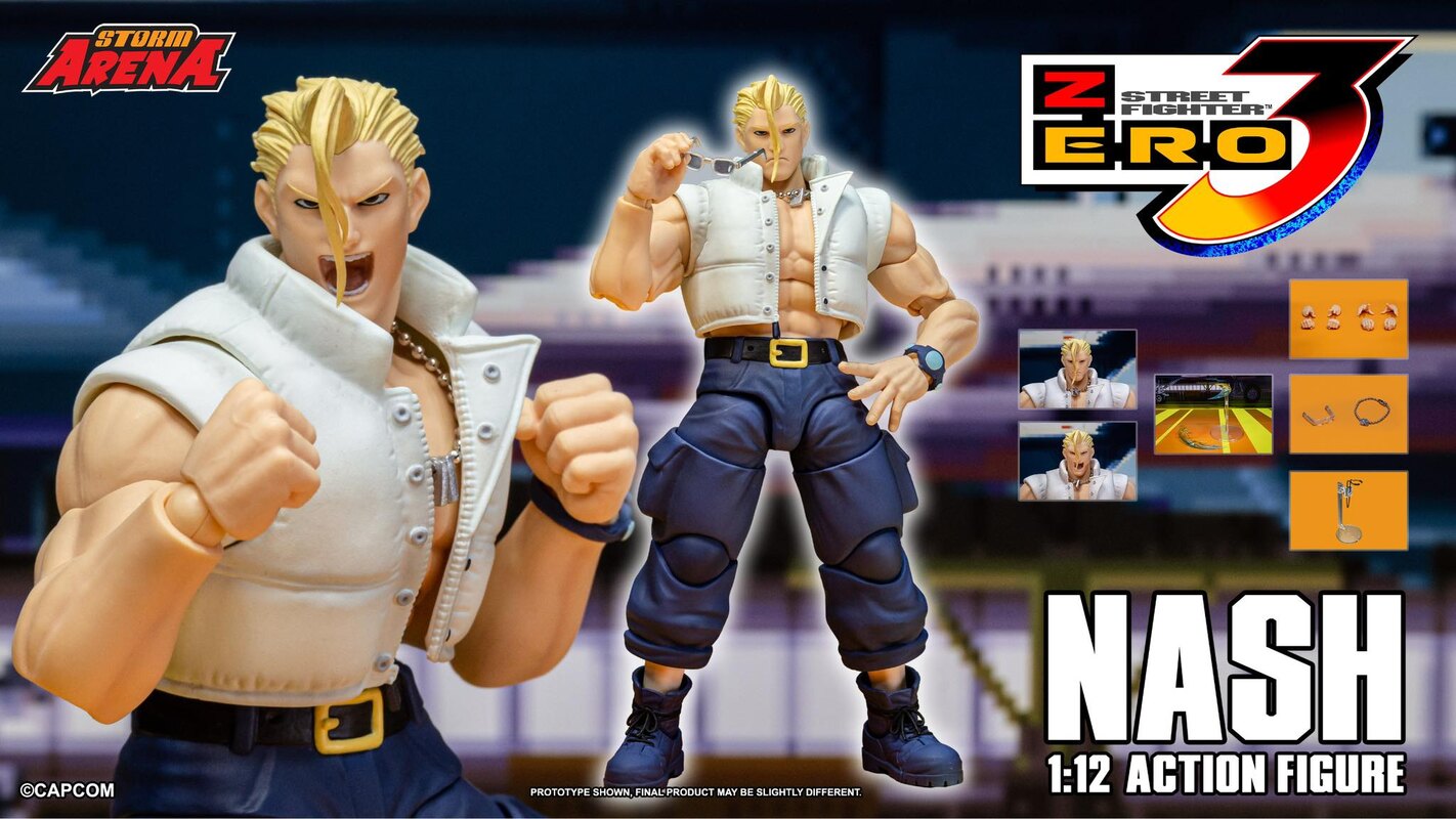 [PREORDER 090126] 1/12 Street Fighter Alpha 3 / Zero 3 Nash (Variant)