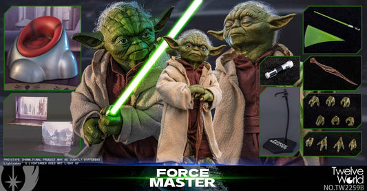 [PREORDER] TWTOYS 1/6 Jedi Master Force Elder Deluxe Edition TW2259B