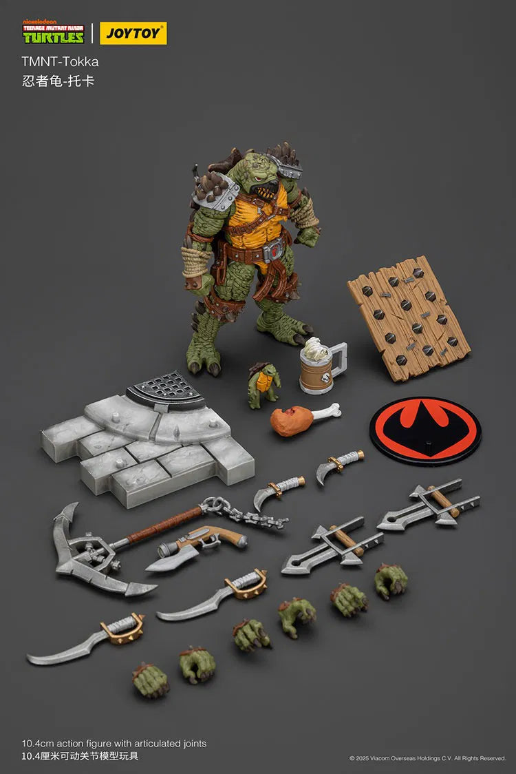 [ONHAND] JOYTOY 1/18 TMNT Tokka JT01017