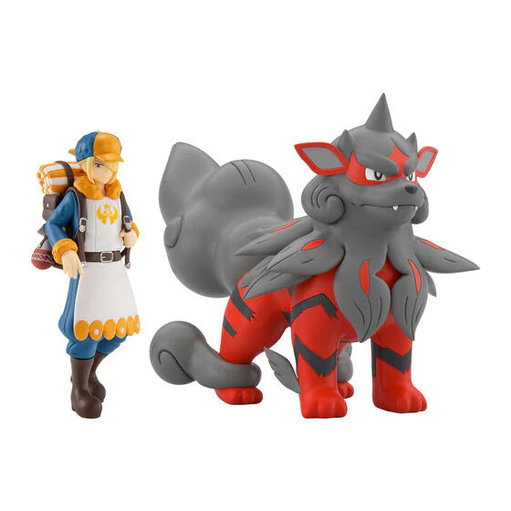 [PREORDER] POKÉMON SCALE WORLD HISUI REGION VOLO & ARCANINE (HISUIAN FORM) W/O GUM