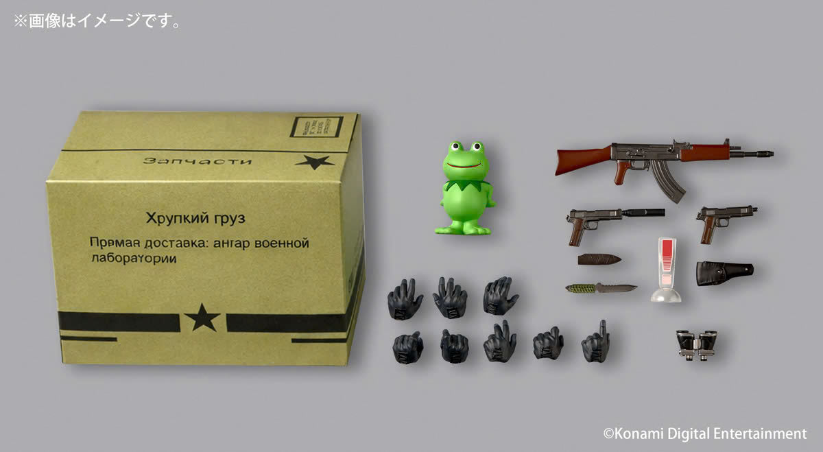 [PREORDER 032926] Revoltech Amazing Yamaguchi Naked Snake Sneaking Suit Ver.（METAL GEAR SOLID Δ: SNAKE EATER）