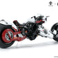 [PREORDER] MENG MT-010s 1/9 Ling Cage Leaning Two-Front-Wheelall-Wheel-Orne Motorcycle Pre-Colored Edition