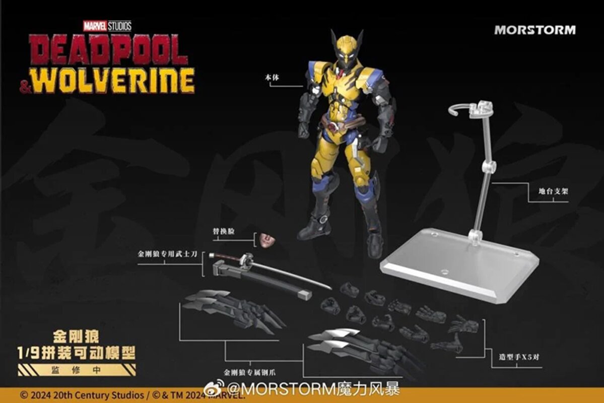 [PREORDER] Mordstorm Marvel Comics Deadpool & Wolverine 1/9 - Wolverine