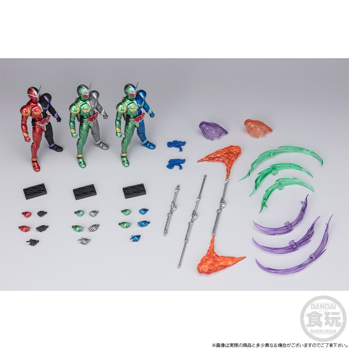 [PREORDER] SHODO-XX KAMEN RIDER W HALF CHANGE SET 01 W/O GUM