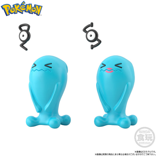 [PREORDER] POKÉMON SCALE WORLD JOHTO REGION UNOWN (G) & WOBBUFFET (FEMALE) W/O GUM