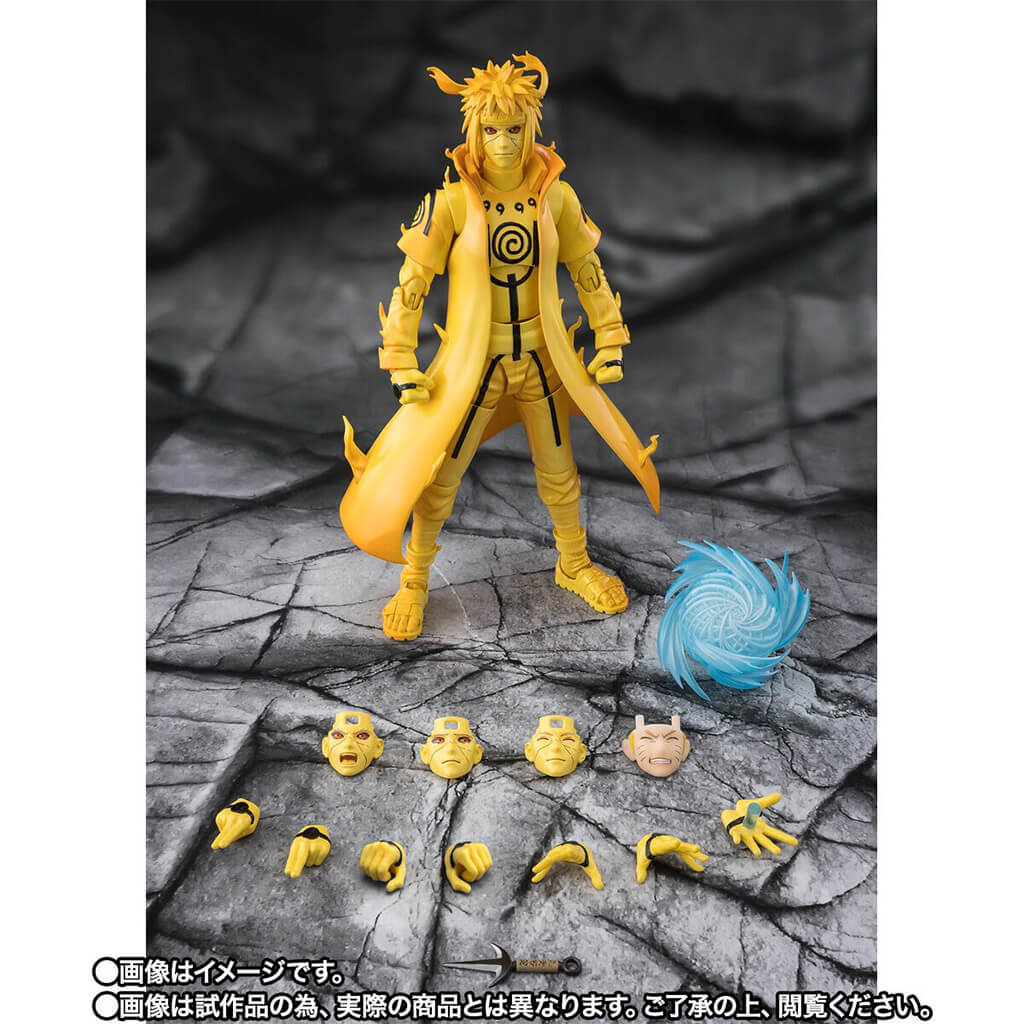 [PREORDER 080926] S.H.Figuarts MINATO NAMIKAZE [Kurama Link Mode] -Bond of Light That Shatters Darkness-