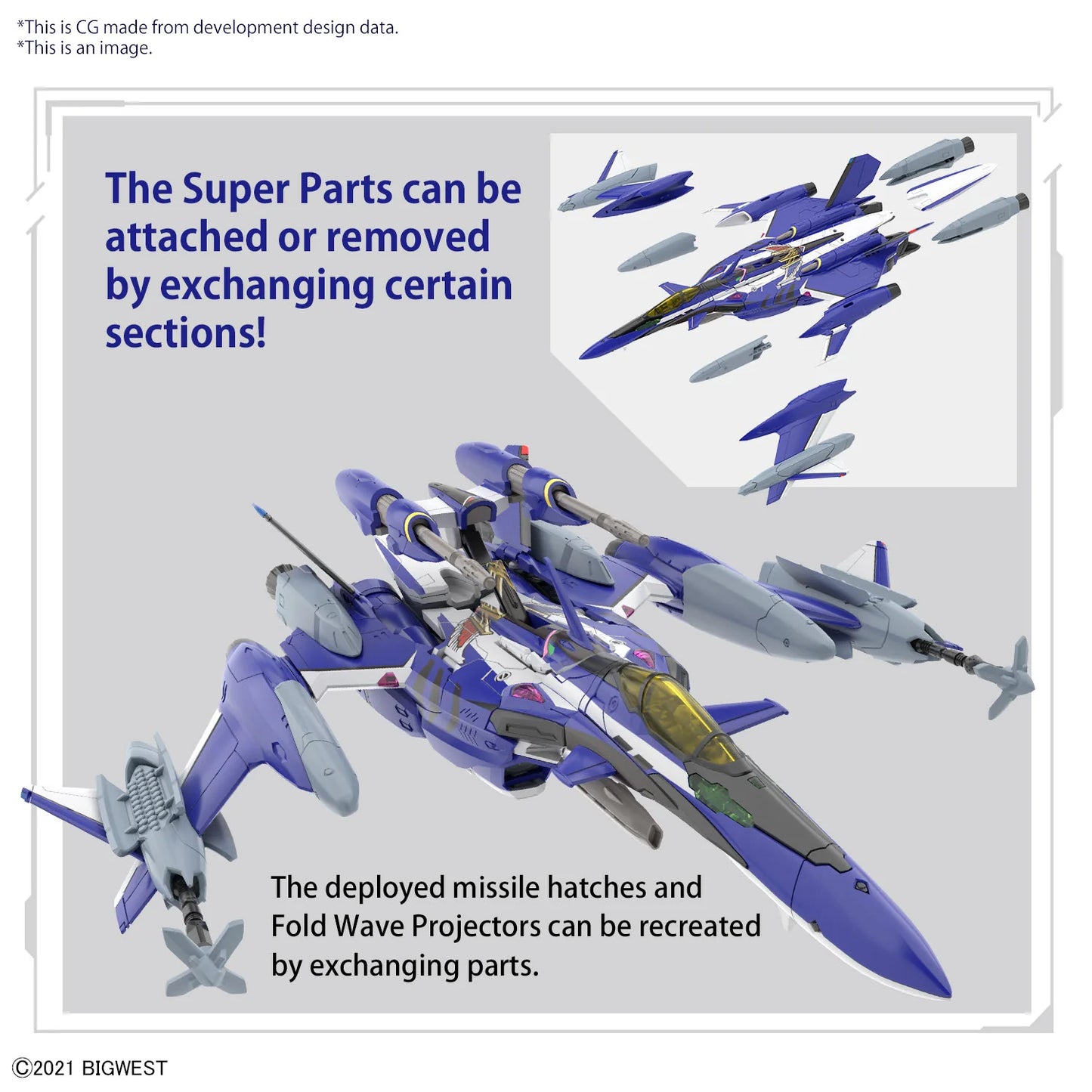 [PREORDER] HG 1/100 YF-29 DURANDAL VALKYRIE  (MAXIMILIAN JENIUS USE) FULL SET PACK