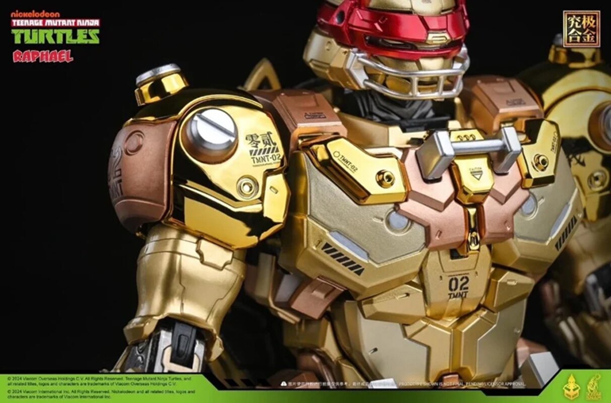 [PREORDER] Heatboys CJ X WonFes 2024 Exclusive Golden Raphael Teenage Mutant Ninja Turtles TMNT