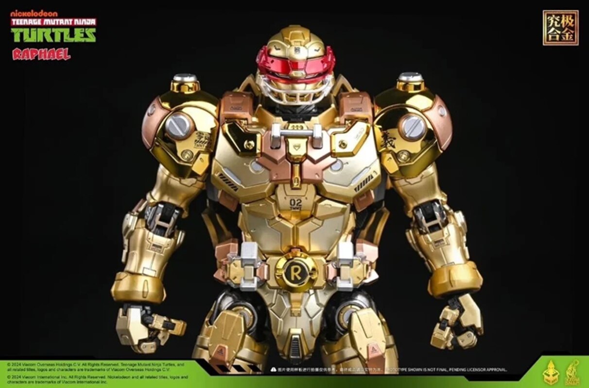 [PREORDER] Heatboys CJ X WonFes 2024 Exclusive Golden Raphael Teenage Mutant Ninja Turtles TMNT