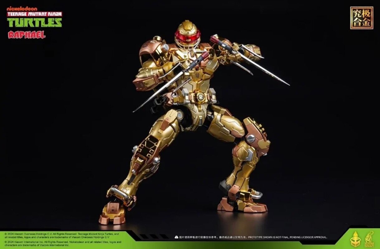 [PREORDER] Heatboys CJ X WonFes 2024 Exclusive Golden Raphael Teenage Mutant Ninja Turtles TMNT