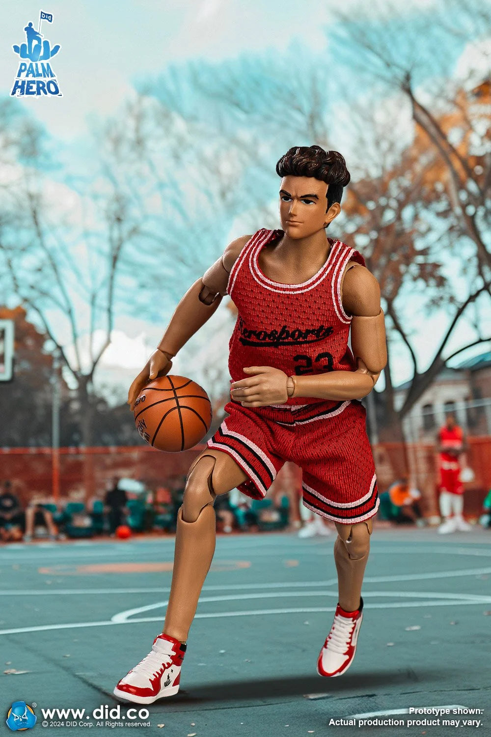 [PREORDER] DID SF80006R 1/12 Palm Hero Simply Fun Sport Series – The Basketball Player-Red Team