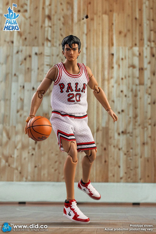 [PREORDER] DID SF80006W 1/12 Palm Hero Simply Fun Sport Series – The Basketball Player-White Team