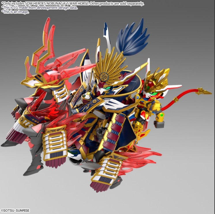 [PREORDER] SDW HEROES NOBUNAGA’ S WAR HORSE