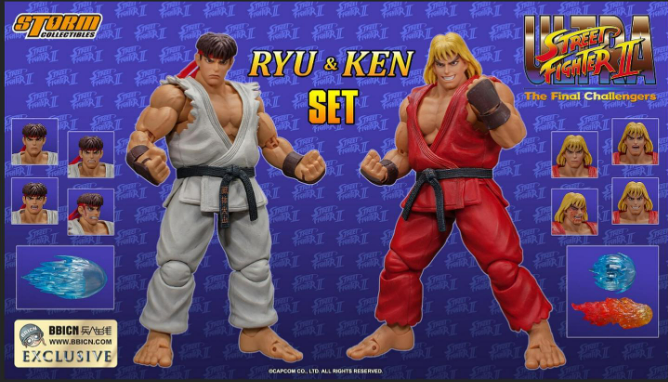 [PREORDER] Storm Collectibles Ryu & Ken Set