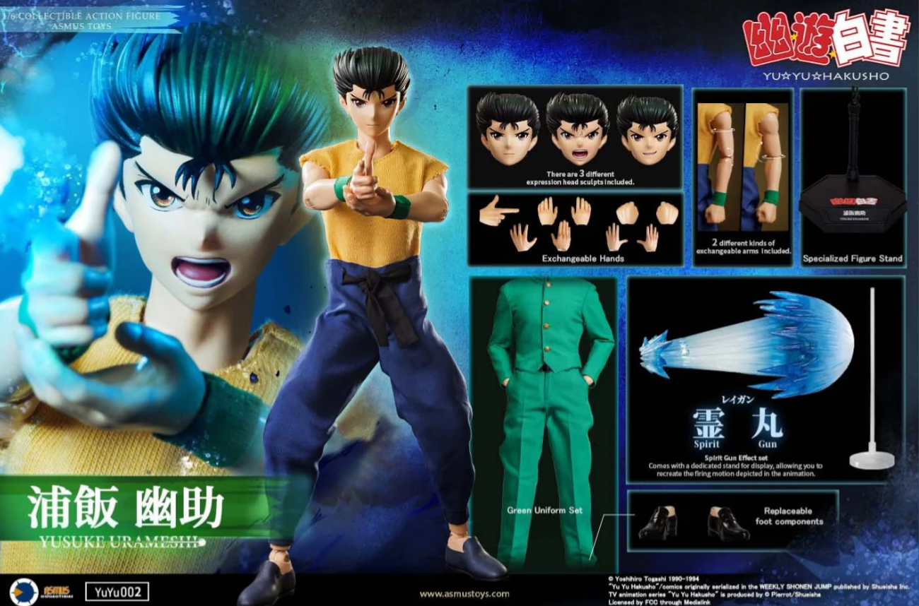 [PREORDER] ASMUS TOYS YU YU HAKUSHO YUSUKE URAMESHI REGULAR EDITION