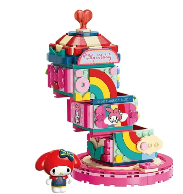 [PREORDER] Sanrio Q Man Blocks Circus Stack My Melody