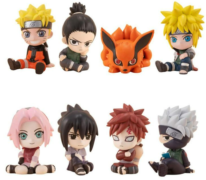 [PREORDER] BOX OF 10 - Naruto Mini Figure Set